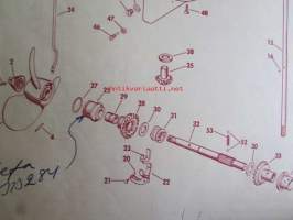 Johnson Outboard 1974 parts book 20 hp -varaosaluettelo, katso tarkemmat mallitiedot kuvasta