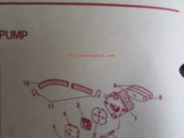 Johnson Outboard 1974 parts book 9.9 hp -varaosaluettelo, katso tarkemmat mallitiedot kuvasta