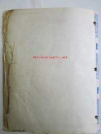 Johnson Outboard 1974 parts book E-4 hp -varaosaluettelo, katso tarkemmat mallitiedot kuvasta