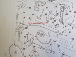 Johnson Outboard 1975 parts book 115 hp -varaosaluettelo, katso tarkemmat mallitiedot kuvasta