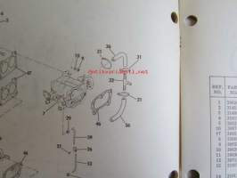 Johnson Outboard 1975 parts book 85 hp -varaosaluettelo, katso tarkemmat mallitiedot kuvasta