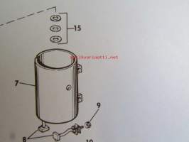 Johnson Outboard 1975 parts book 85 hp -varaosaluettelo, katso tarkemmat mallitiedot kuvasta