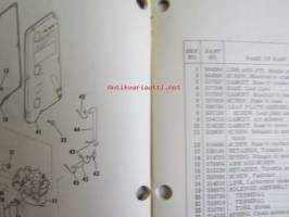 Johnson Outboard 1975 parts book 75 hp -varaosaluettelo, katso tarkemmat mallitiedot kuvasta