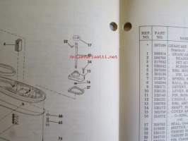 Johnson Outboard 1975 parts book 75 hp -varaosaluettelo, katso tarkemmat mallitiedot kuvasta
