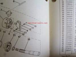 Johnson Outboard 1975 parts book 75 hp -varaosaluettelo, katso tarkemmat mallitiedot kuvasta