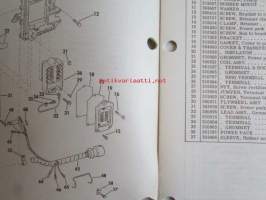 Johnson Outboard 1975 parts book 50 hp -varaosaluettelo, katso tarkemmat mallitiedot kuvasta