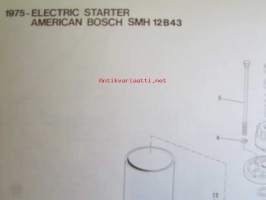 Johnson Outboard 1975 parts book 50 hp -varaosaluettelo, katso tarkemmat mallitiedot kuvasta
