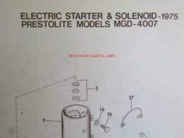 Johnson Outboard 1975 parts book 50 hp -varaosaluettelo, katso tarkemmat mallitiedot kuvasta