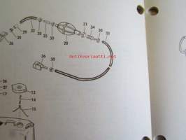 Johnson Outboard 1975 parts book 50 hp -varaosaluettelo, katso tarkemmat mallitiedot kuvasta