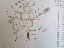 Johnson Outboard 1975 parts book 40 hp -varaosaluettelo, katso tarkemmat mallitiedot kuvasta