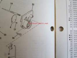 Johnson Outboard 1975 parts book 40 hp -varaosaluettelo, katso tarkemmat mallitiedot kuvasta