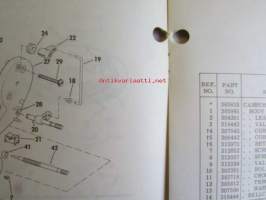 Johnson Outboard 1975 parts book 20 hp -varaosaluettelo, katso tarkemmat mallitiedot kuvasta