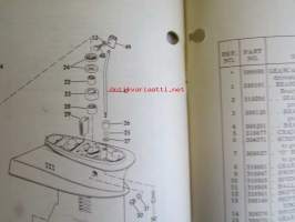 Johnson Outboard 1975 parts book 15 hp -varaosaluettelo, katso tarkemmat mallitiedot kuvasta