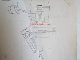 Johnson OMC Accessories 1975 parts book -varaosaluettelo