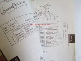 Johnson OMC Accessories 1975 parts book -varaosaluettelo
