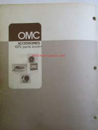 Johnson OMC Accessories 1975 parts book -varaosaluettelo