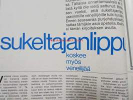 Purje ja Moottori 1970 nr 12 -mm. Kesäkeli ilman suolaa, Purjekelkka kutsuu, Pohjolan ylpein joutsen, Menneisyyden mestari ja manttelinperijät vertailutestit,