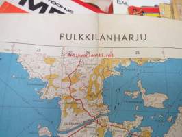 Pulkkilanharju - 3112  03  Peruskartta 1 : 20 000  kartta
