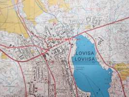 Loviisa 3021 12 Peruskartta 1:20 000 kartta