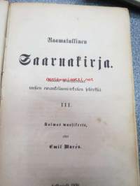 Raamatullinen Saarnakirja - Kolme wuosikertaa uusien ewnkeliumitekstien selityksiä III Kolmas vuosikerta, esitti Emil Murén.