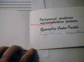KANSALLIS-OSAKE-PANKKI  taittokortti