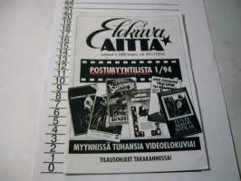 elokuva-aitta postimyyntiluettelo videoelokuvat  1/94