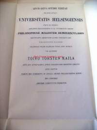 Maisterin todistus 1957 - koulutodistus