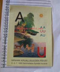 Nauru, Vanhan kirjallisuuden päivät  2-3.7.1993