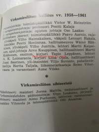 40 vuotiaan Virkamiesliiton vaiheita