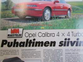 Vauhdin Maailma 1992 nr 6 -mm. VM maistelee 4 x 4 x 4 turbot, Drag-SM Motopark Prostockerit rymistelivät, RC-EM Suonenjoki, Formula 1 Barcelona, Harri Toivonen