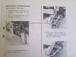Volvo Bussar Servicehandbok Avd. 4(46) Bakväxel EV80  -Huoltokirjasarjan osa