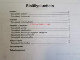 Volvo Linja-autot Huoltokäsikirja, ryhmä 46, Taka-akseli AV 132/80