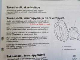 Volvo Linja-autot Huoltokäsikirja, ryhmä 46, Taka-akseli AV 132/80