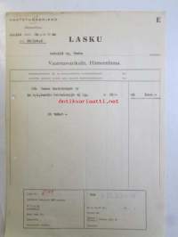 Vaatetusvarikko, Hämeenlinna maaliskuun 30.1940 -asiakirja