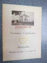 Sortavalan Tyttökoulun 100-vuotis muistojuhla Helsingissä narraskuun 1 ja 2 päivänä 1957