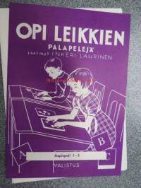 Opi leikkien palapeli Aapispeli 1-5 - laatinut Inkeri Laurinen