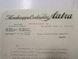 Konekauppa Osakeyhtiö Astra, Helsingissä huhtikuun 12. 1924 -asiakirja