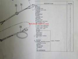Quicksilver parts catalog 4 H.P., 5 H.P. -Katso tarkemmat malli merkinnät kuvasta