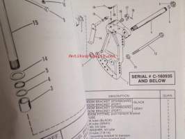 Quicksilver parts catalog 50 H.P. / 60 H.P. ( 3 cylinder )-Katso tarkemmat malli merkinnät kuvasta
