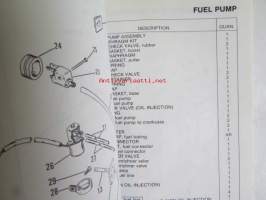 Quicksilver parts catalog 75 H.P. / 90 H.P. -Katso tarkemmat malli merkinnät kuvasta