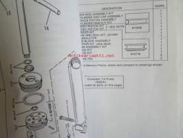 Quicksilver parts catalog 40 H.P. -Katso tarkemmat malli merkinnät kuvasta