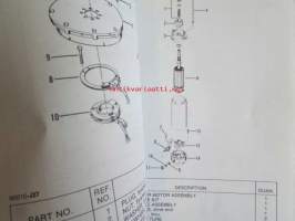 Quicksilver parts catalog 40 H.P. -Katso tarkemmat malli merkinnät kuvasta