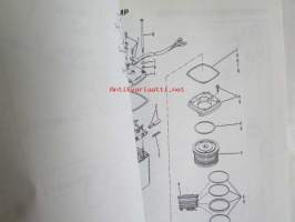 Quicksilver parts catalog 100 H.P. / 115 H.P. -Katso tarkemmat malli merkinnät kuvasta