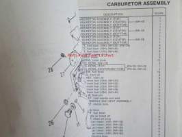 Quicksilver parts catalog 135 H.P. / 150 H.P. (V-6)-Katso tarkemmat malli merkinnät kuvasta