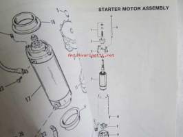 Quicksilver parts catalog 135 H.P. / 150 H.P. (V-6) -Katso tarkemmat malli merkinnät kuvasta