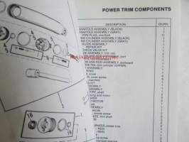Quicksilver parts catalog 135 / 150 XR4 / MAgnum II, 175 -Katso tarkemmat malli merkinnät kuvasta