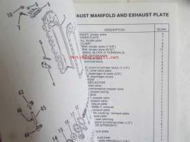 Quicksilver parts catalog 135 / 150 XR4 / MAgnum II, 175 -Katso tarkemmat malli merkinnät kuvasta