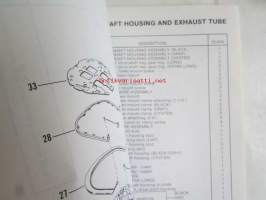 Quicksilver parts catalog 175 H.P. (V-&amp;) -Katso tarkemmat malli merkinnät kuvasta