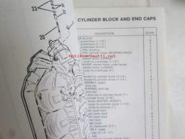 Quicksilver parts catalog 175 H.P. (V-&amp;) -Katso tarkemmat malli merkinnät kuvasta
