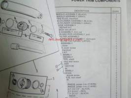 Quicksilver parts catalog 200 H.P. (V-6) -Katso tarkemmat malli merkinnät kuvasta